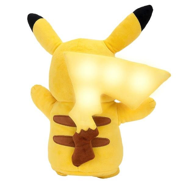 JASWAR POKEMON PLUSH POWER ACTION PIKACHU B/O - PKW4185