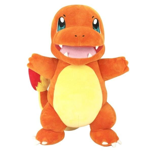 JASWAR POKEMON PLUSH FLAME ACTION CHARMANDERB/O - PKW4186