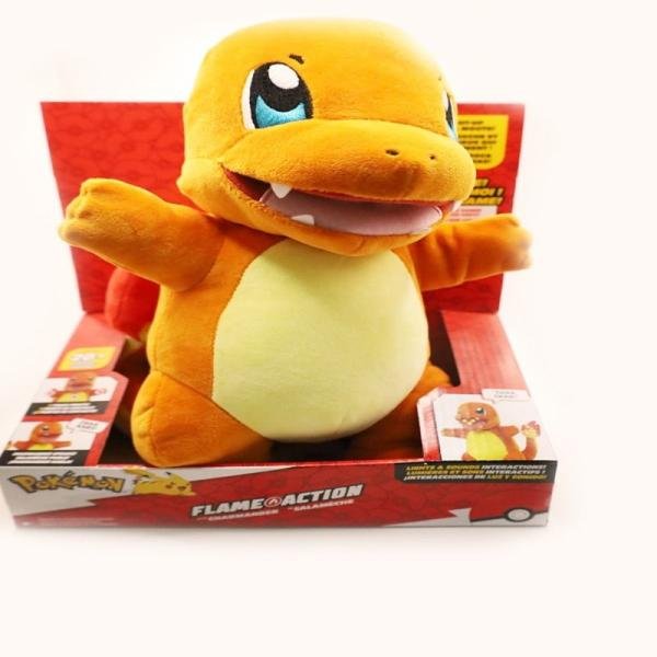 JASWAR POKEMON PLUSH FLAME ACTION CHARMANDERB/O - PKW4186