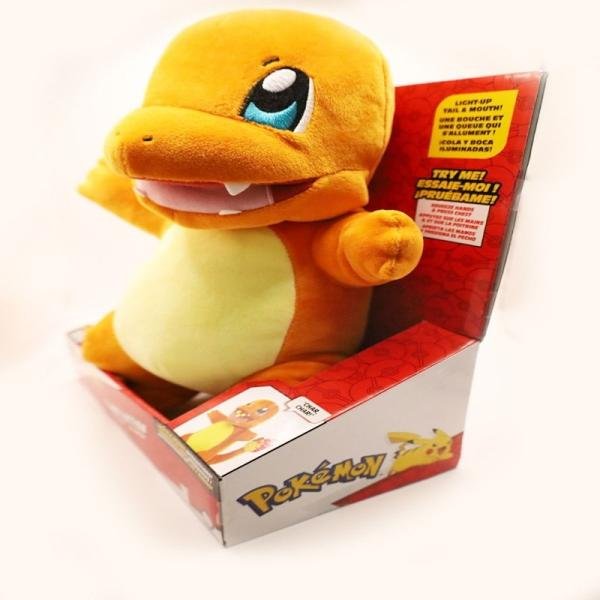 JASWAR POKEMON PLUSH FLAME ACTION CHARMANDERB/O - PKW4186