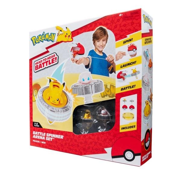 JASWAR POKEMON BATTLE SPINNER ARENA SET - PKW4402
