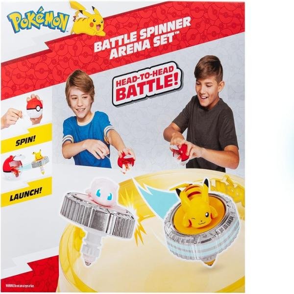JASWAR POKEMON DLX BATTLE SPINNER ARENA SET - PKW4408