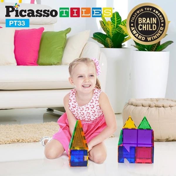 PICASSO MAGNETIC EDUC BUILDING SET 33PCS - PT33