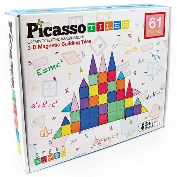 PICASSO MAGNETIC 3D BLOCKS 61PCS - PT61