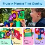 PICASSO MAGNETIC MARBLE RUN 100PCS - PTG100