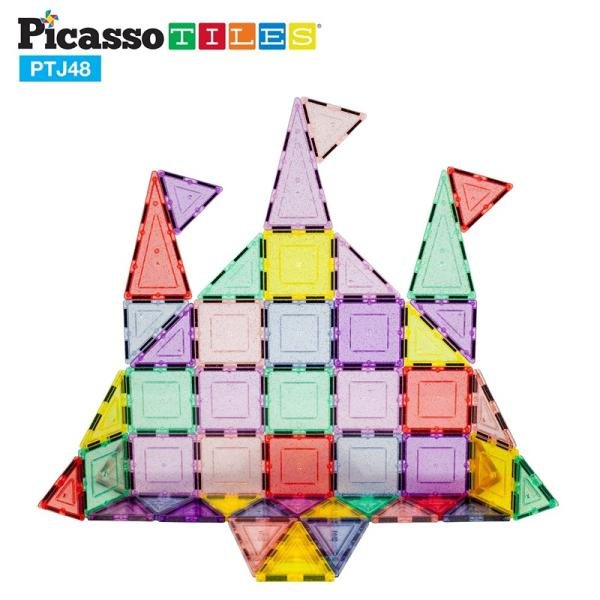 PICASSO MAGNETIC PASTEL GLITTER 48PCS - PTJ48