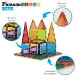 PICASSO MAGNETIC BRICKS+TILES 63PCS - PTL63