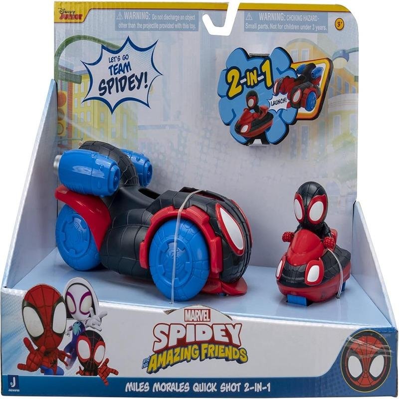 JASWAR SPIDEY N FRIENDS VEHCLE MILES MORALES - SNF0123