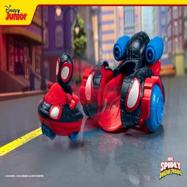 JASWAR SPIDEY N FRIENDS VEHCLE MILES MORALES - SNF0123