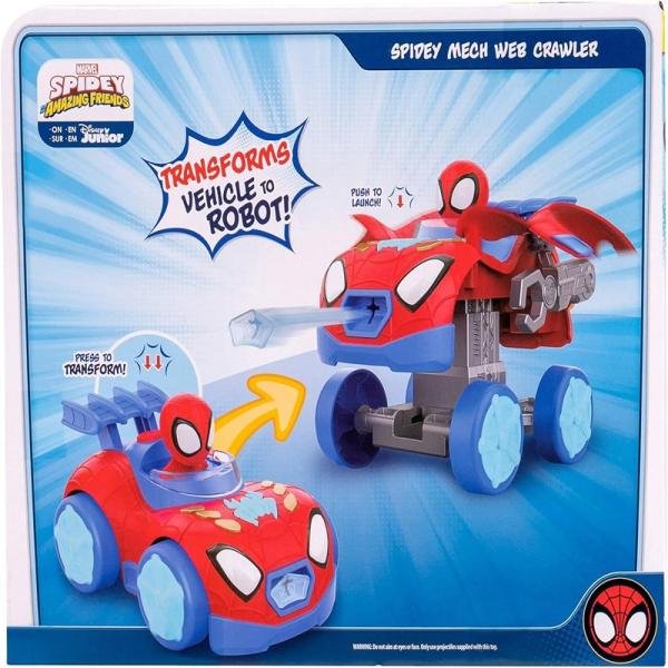 JASWAR SPIDEY N FRIENDS VEHCLE MECH WEB CRAWLER - SNF0167