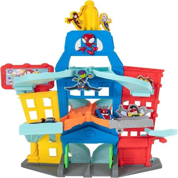 JASWAR SPIDEY N FRIENDS CITY TRACK SET - SNF0202