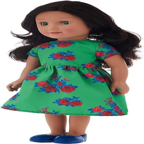TOYPRO HAYATI GIRL DOLL JEEDAH GREEN DRESS 18IN - TP101490