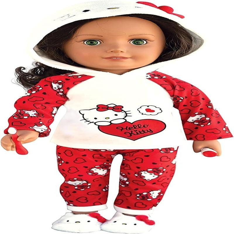 TOYPRO HAYATI GIRL HELLO KITTY PAJAMA SET - TP101493
