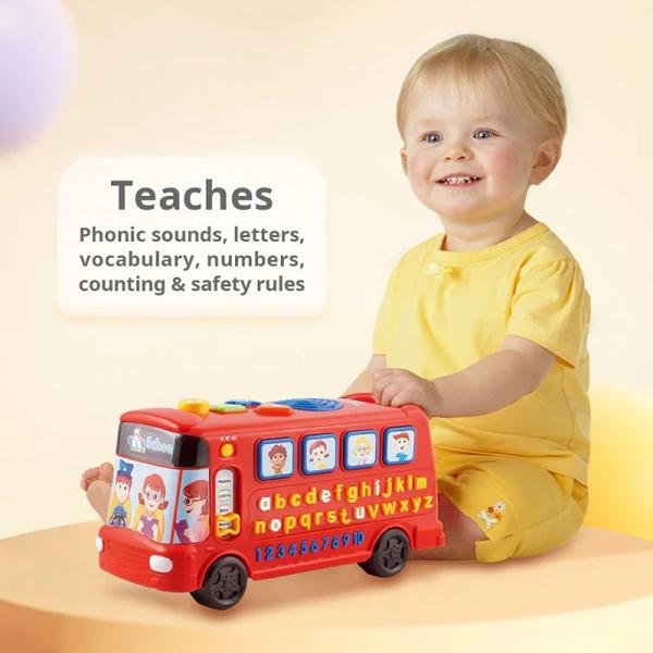 VTECH PLAYTIME BUS WITH PHONICS B/O - VT80-064803