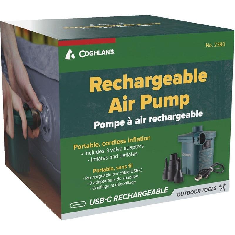 Coghlans Rechargeable Air Pump - 2380-C