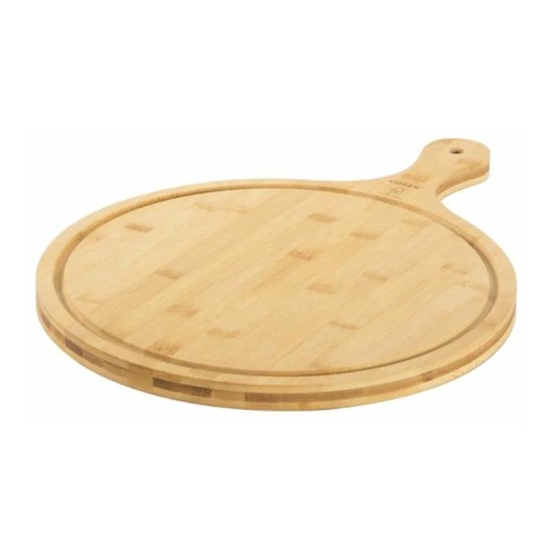 Cozze Cozze® pizza board bamboo w/handle, LFGB approved, 90316