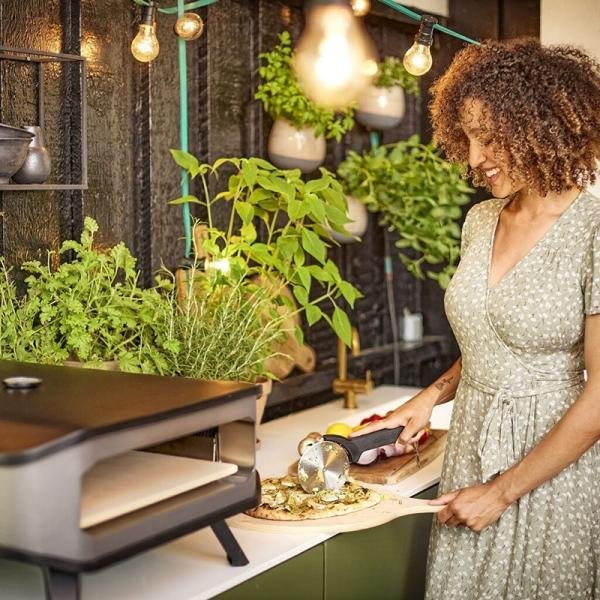 Cozze Cozze® pizza board bamboo w/handle, LFGB approved, 90316