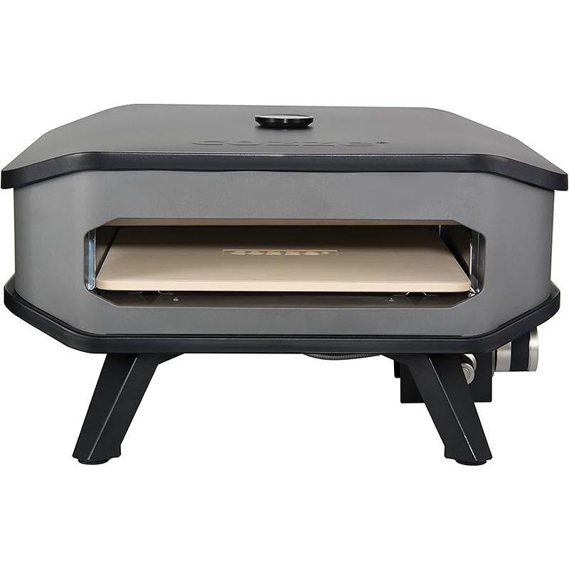 Cozze Cozze® 13" gas pizza oven with thermometer and pizza stone 90351