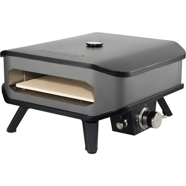 Cozze Cozze® 13" gas pizza oven with thermometer and pizza stone 90351