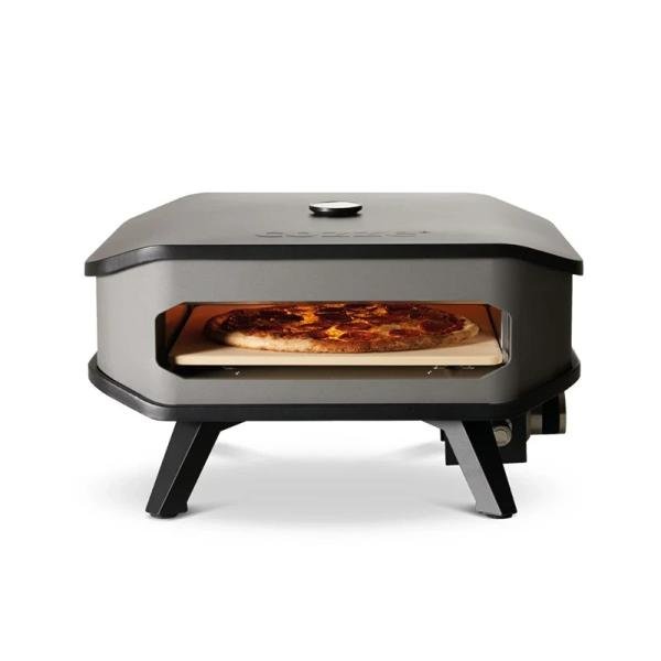 Cozze Cozze® 13" gas pizza oven with thermometer and pizza stone 90351