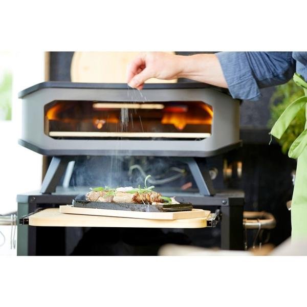 Cozze Cozze® 13" gas pizza oven with thermometer and pizza stone 90351