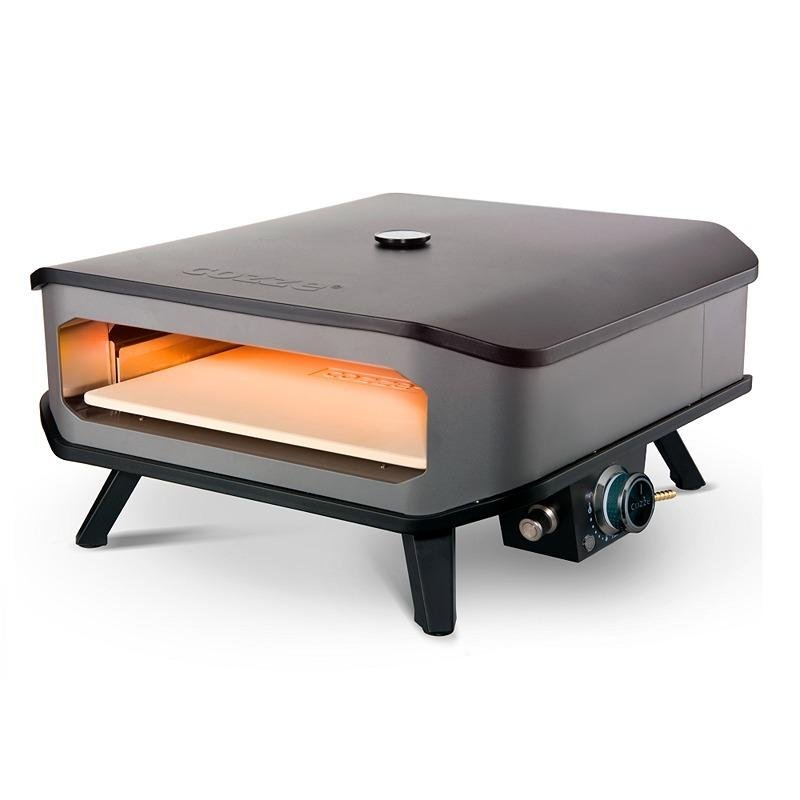 Cozze Cozze® 17" gas pizza oven with thermometer and pizza stone 90354