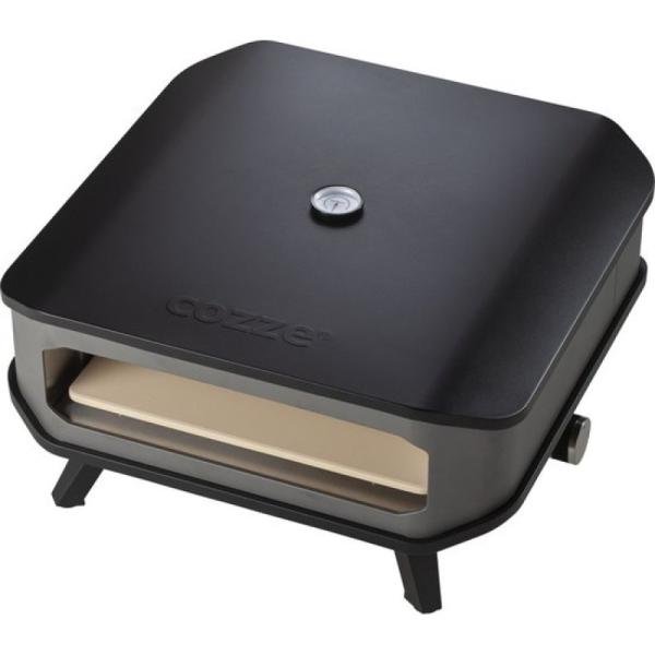 Cozze Cozze® 17" gas pizza oven with thermometer and pizza stone 90354