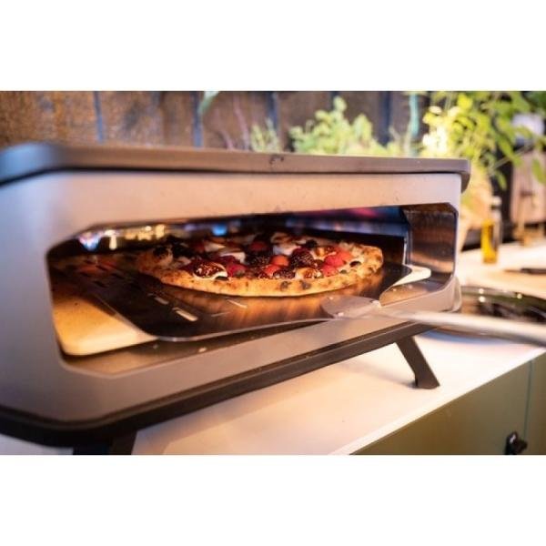 Cozze Cozze® 17" gas pizza oven with thermometer and pizza stone 90354