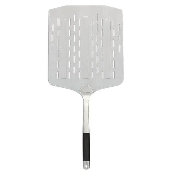Cozze Cozze® stainless steel pizza paddle with holes, aluminium,LFGB approved, 66 x 30 x 30 cm 90376