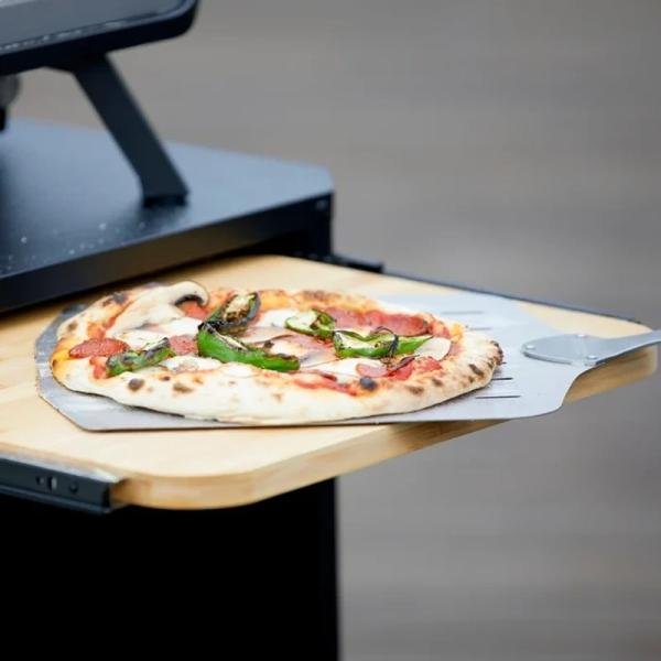 Cozze Cozze® stainless steel pizza paddle with holes, aluminium,LFGB approved, 66 x 30 x 30 cm 90376