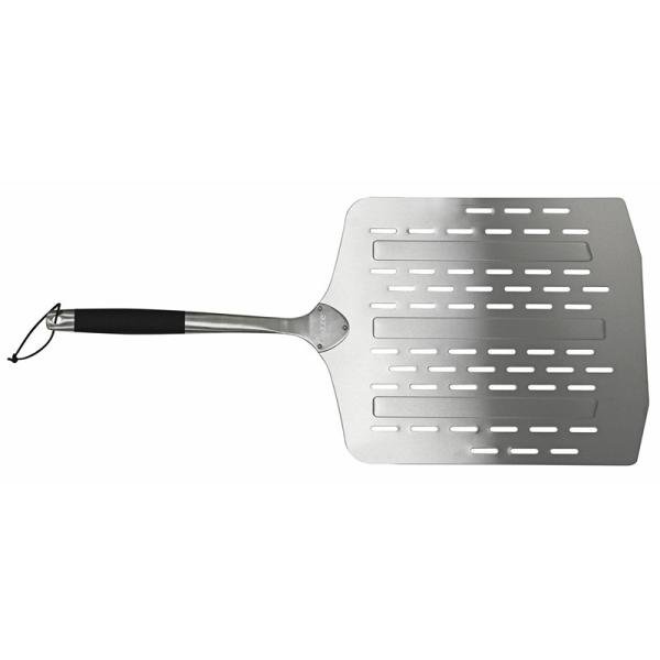 Cozze Cozze® stainless steel pizza paddle with holes, aluminium,LFGB approved, 76 x 40 x 35 cm 90377