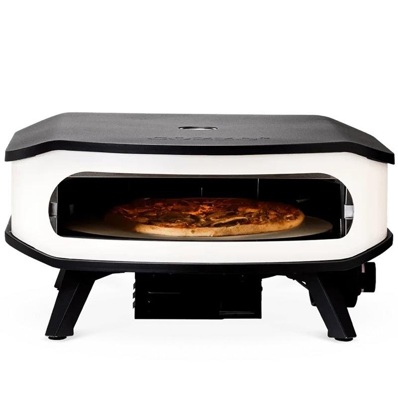 Cozze Cozze® 17" gas pizza oven, rotating pizzastonewith thermometer and LED light 90426