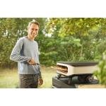 Cozze Cozze® 17" gas pizza oven, rotating pizzastonewith thermometer and LED light 90426