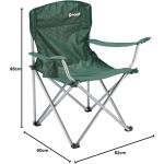 OUTWELL FOLDING CAMPING CHAIR CATAMARCA FOREST GREEN - 470392