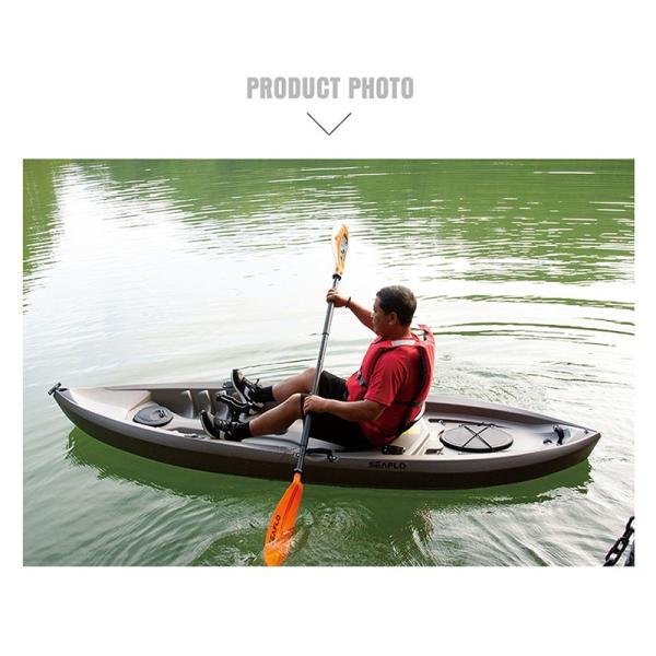 OCEANX SEAFLO FISHING KAYAK GRAY - OXSF-1007
