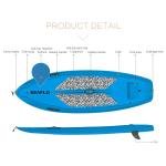 OCEAN X SEAFLO ADULT PADDLE BOARD BLUE - SF-S002AS