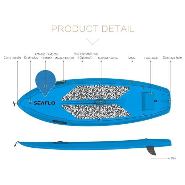 OCEAN X SEAFLO ADULT PADDLE BOARD BLUE - SF-S002AS