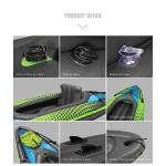 OCEANX SEAFLO INFLATABLE KAYAK SOLO GREEN - OXSFIK9PVC