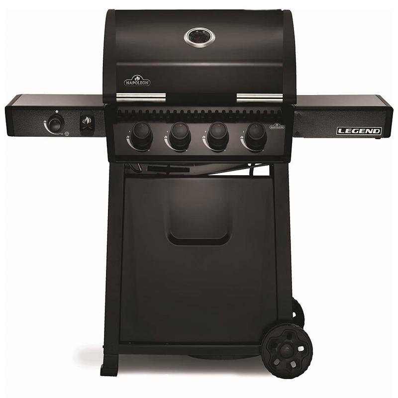 NAPOLEON LEGEND 425 PROPANE GAS GRILL WITH SIDE BURNER - LD425SBPK-RC