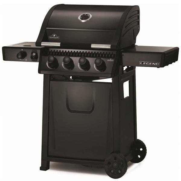 NAPOLEON LEGEND 425 PROPANE GAS GRILL WITH SIDE BURNER - LD425SBPK-RC