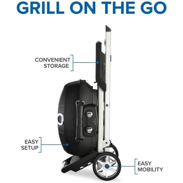 NAPOLEON PRO285 PORTABLE GAS GRILL TRAVEL Q - PRO285X-BK-RC
