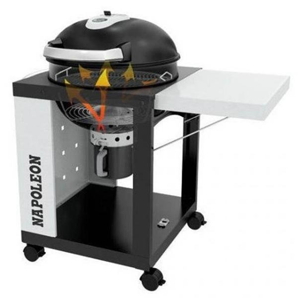 NAPOLEON PRO CART CHARCOAL KETTLE BBQ GRILL BLACK 1 - PRO22K-CART-2