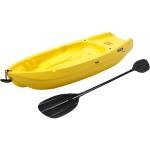 LIFETIME WAVE 72" YOUTH KAYAK WITH PADDLE - YELLOW (6FT, CAPACITY UP TO 59kg) - 90841