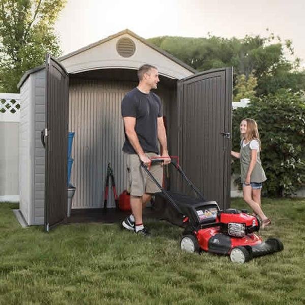 LIFETIME 8 FT. X 5 FT. OUTDOOR STORAGE SHED - 6418