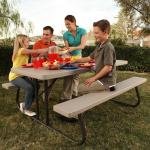LIFETIME FOLDING PICNIC TABLE 72 - 6 Ft - 2119