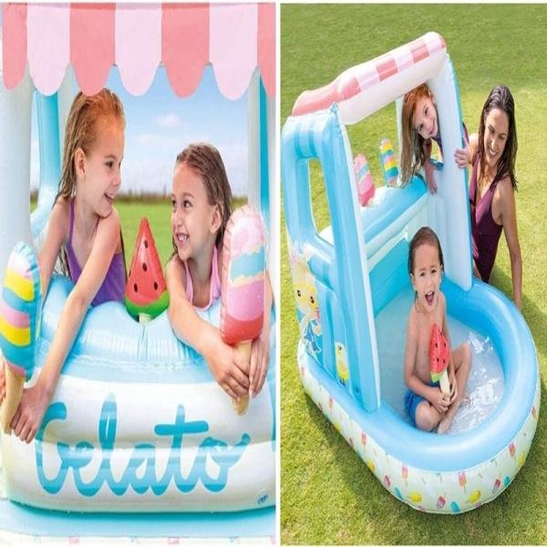INTEX ICE CREAM STAND PLAY HOUSE Ages 2-6 48672