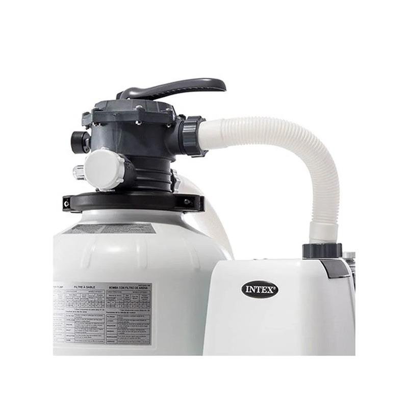 INTEX SAND FILTER 1600 GALLON & SALTWATER SYSTEM (18ft) 56678