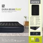 INTEX DURABEAM QUEEN PILLOW REST AIRBED W/E.PUMP(152x203x42) 64124