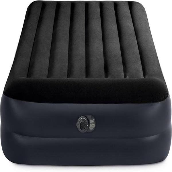 INTEX DURABEAM QUEEN PILLOW REST AIRBED W/E.PUMP(152x203x42) 64124