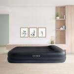 INTEX DURABEAM QUEEN PILLOW REST AIRBED W/E.PUMP(152x203x42) 64124